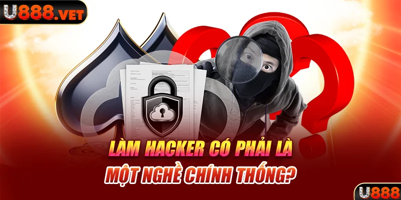 Làm hacker có phải là một nghề chính thống?