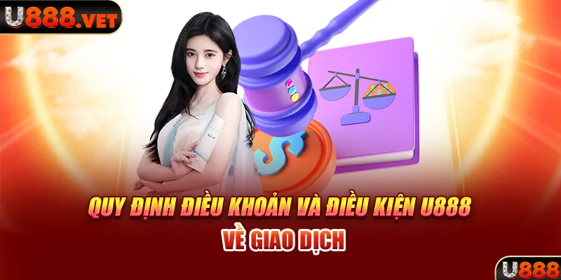 Quy định điều khoản và điều kiện U888 về giao dịch